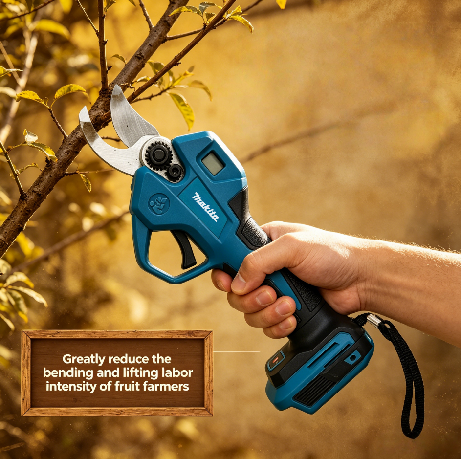 Gardening Tools To Cut Branches - Makita Brushless Electric Pruning Shears, 18V