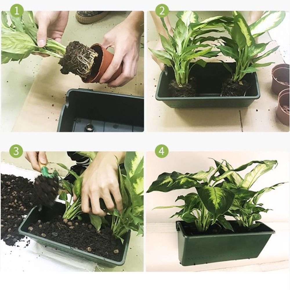 Vertical Wall Planter - Bonsai Tool Plastic Flower Pot Wall