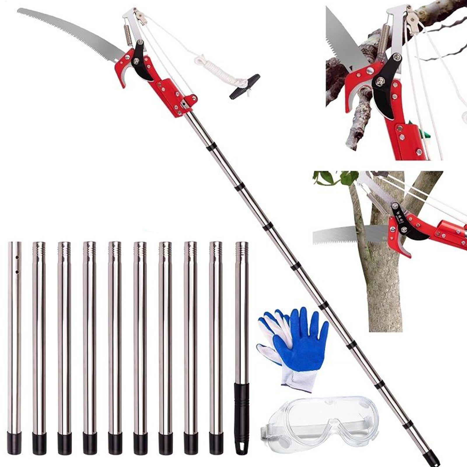Gardening Tools To Cut Branches - Tree Pruner Branches Cutter Pole Saw