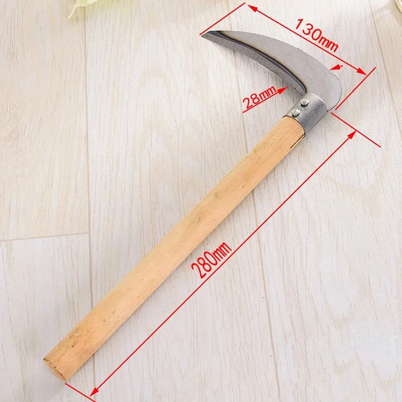 Agricultural Long Handle Sickl - Harvest Knife Garden บทวิจารณ์และราคา