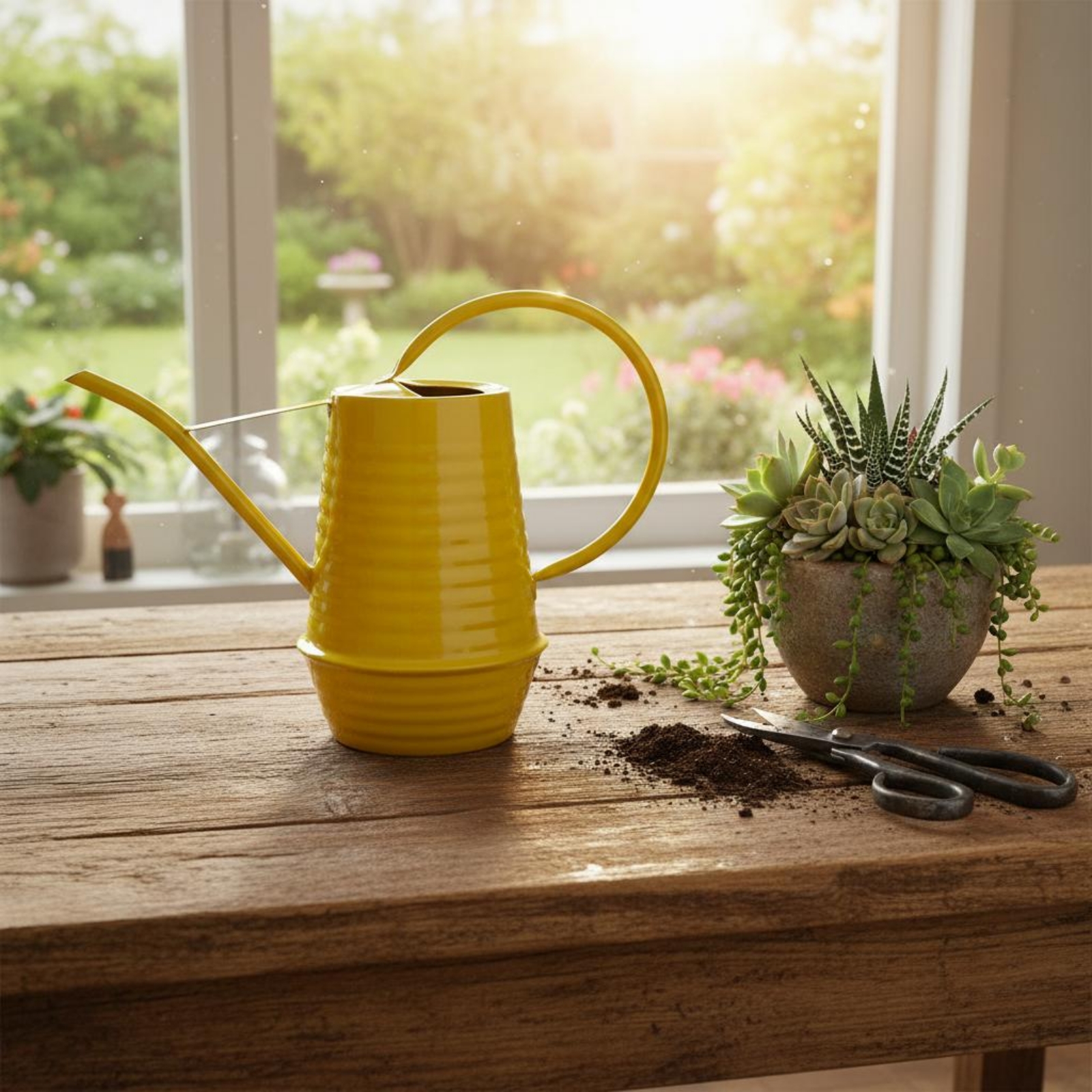 Long Spout Watering Can Rust-R - Gardening Tools For Home บทวิจารณ์และราคา