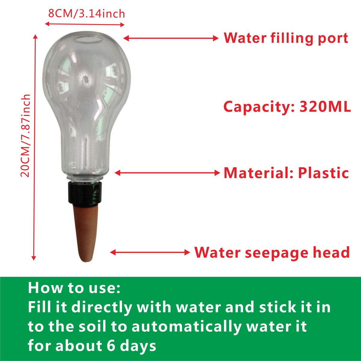 Garden Automatic Watering Tool - Gardening Tools For Home บทวิจารณ์และราคา