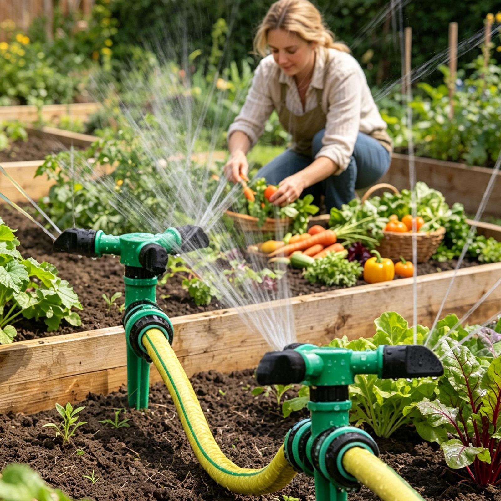Automatic Rotating Water Sprin - Gardening Tools For Home บทวิจารณ์และราคา
