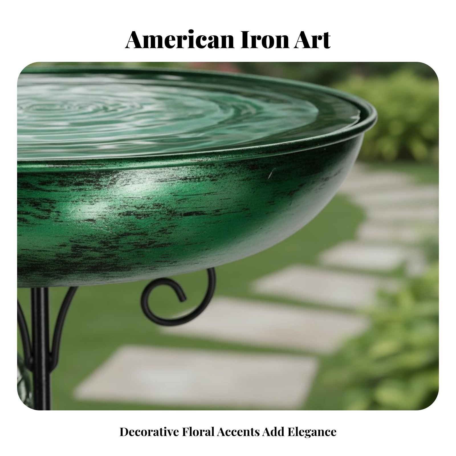 Wrought Avian Basin Bath Vinta - Gardening Tools Vintage บทวิจารณ์และราคา