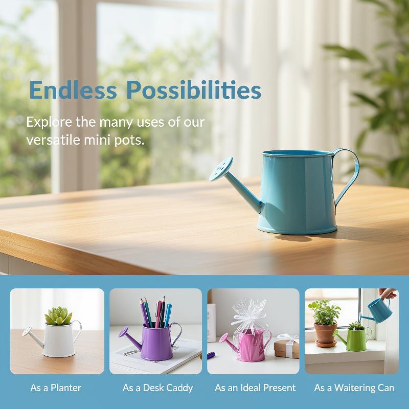 Mini Watering Can Metal Vintag - Gardening Tools Vintage บทวิจารณ์และราคา