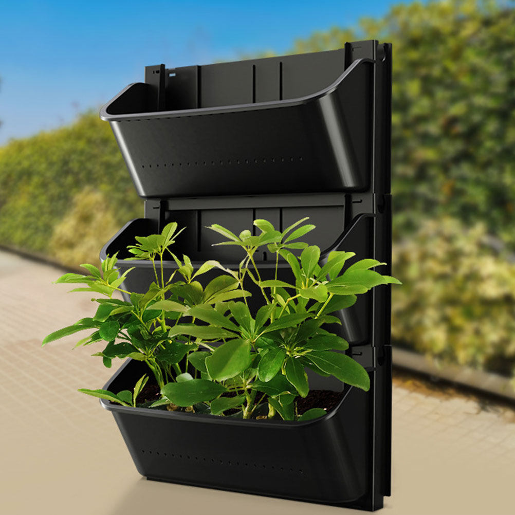 2Pcs Wall Planter Outdoor Vert - Vertical Wall Planter บทวิจารณ์และราคา