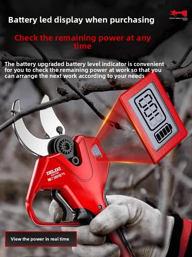 Rechargeable Lithium Battery E - Gardening Tools To Cut Branches บทวิจารณ์และราคา