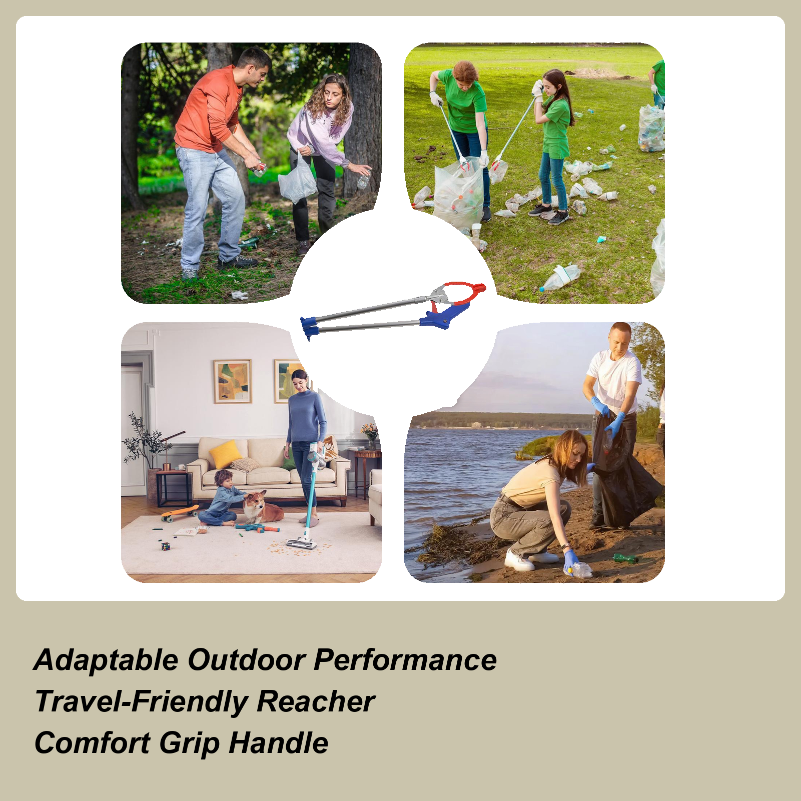 Grabber Tool Foldable Ergonomi - Gardening Tools For Home บทวิจารณ์และราคา