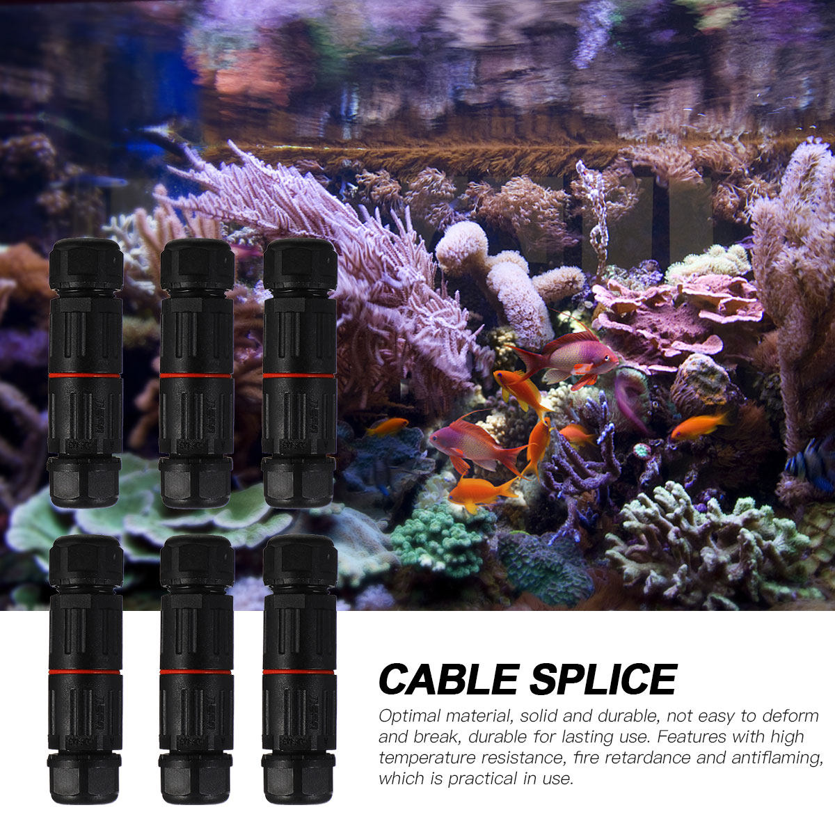 10Pcs Outdoor Cable Connector  - Gardening Tools You Need บทวิจารณ์และราคา