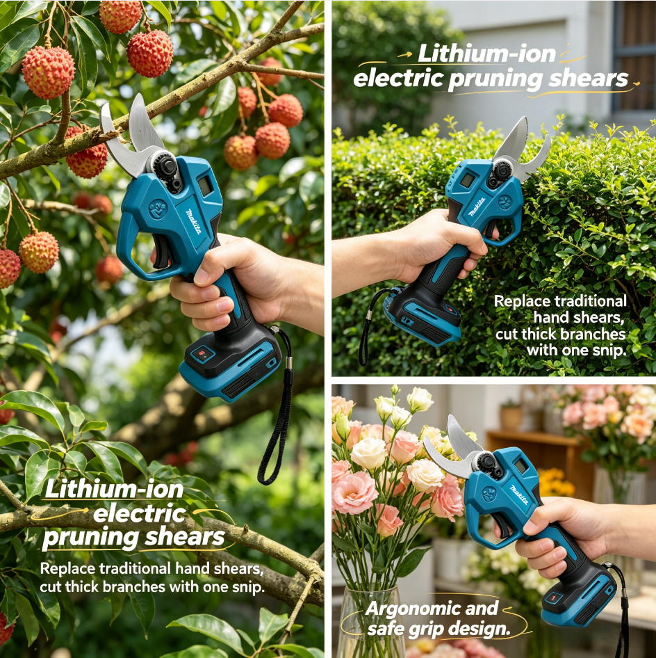 Makita Brushless Electric Prun - Gardening Tools To Cut Branches บทวิจารณ์และราคา