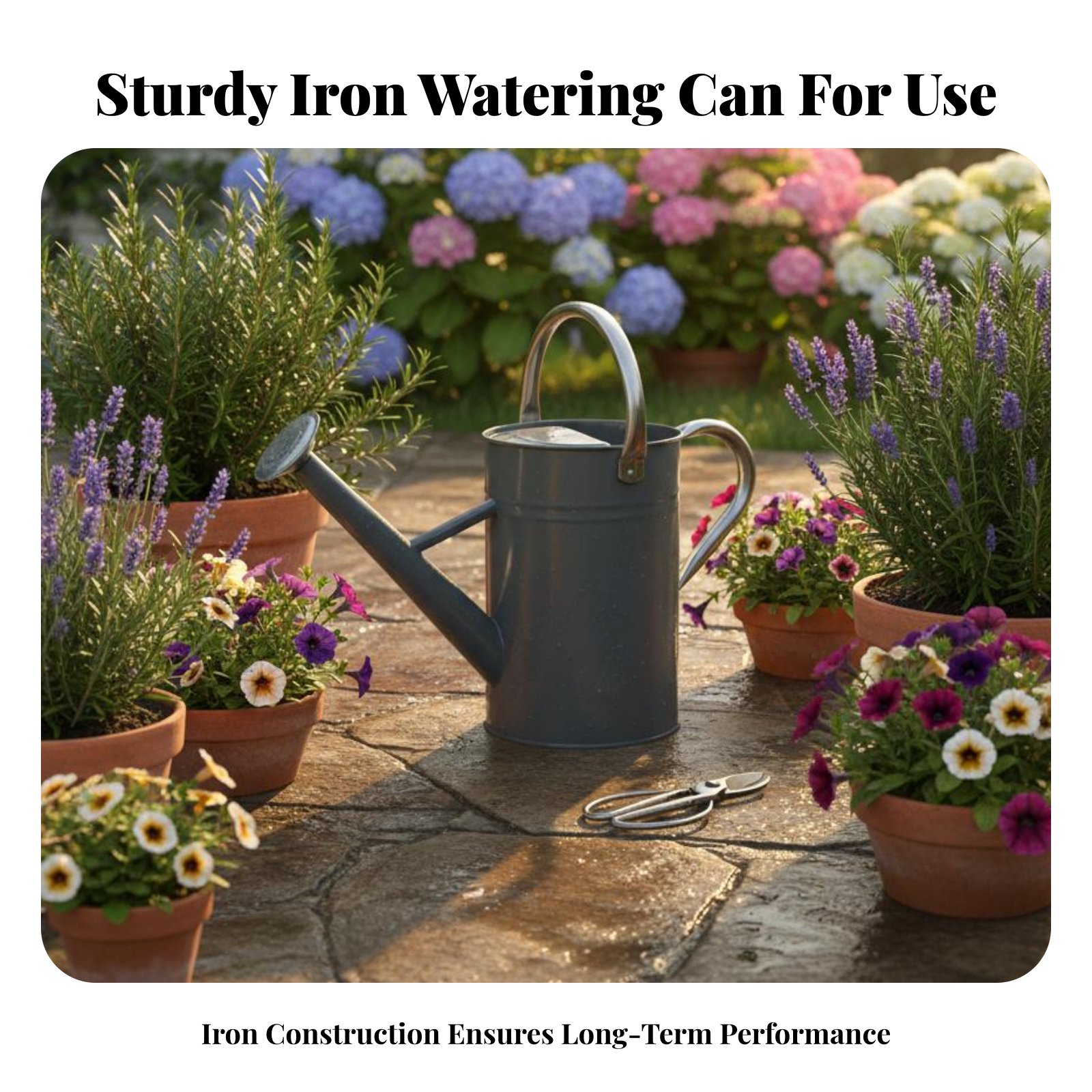 5L Garden Watering Pot Sturdy  - Gardening Tools Vintage บทวิจารณ์และราคา