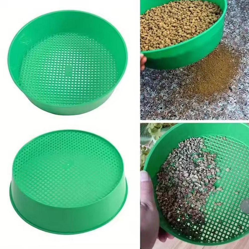 Round Plastic Soil Sifter Tool - Gardening Tools You Need บทวิจารณ์และราคา