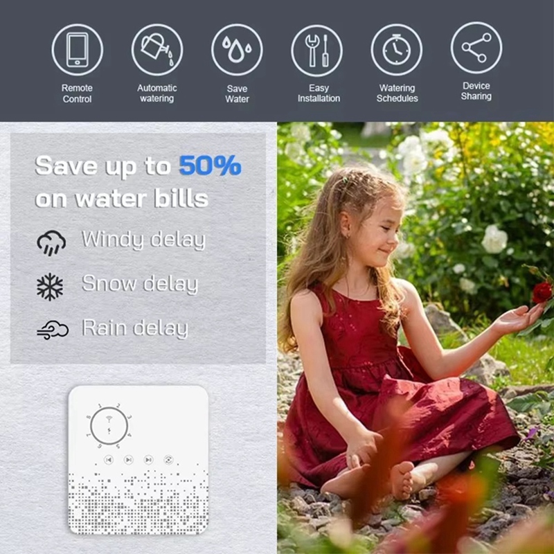 Tuya WiFi Smart Sprinkler Cont - Gardening Tools For Home บทวิจารณ์และราคา