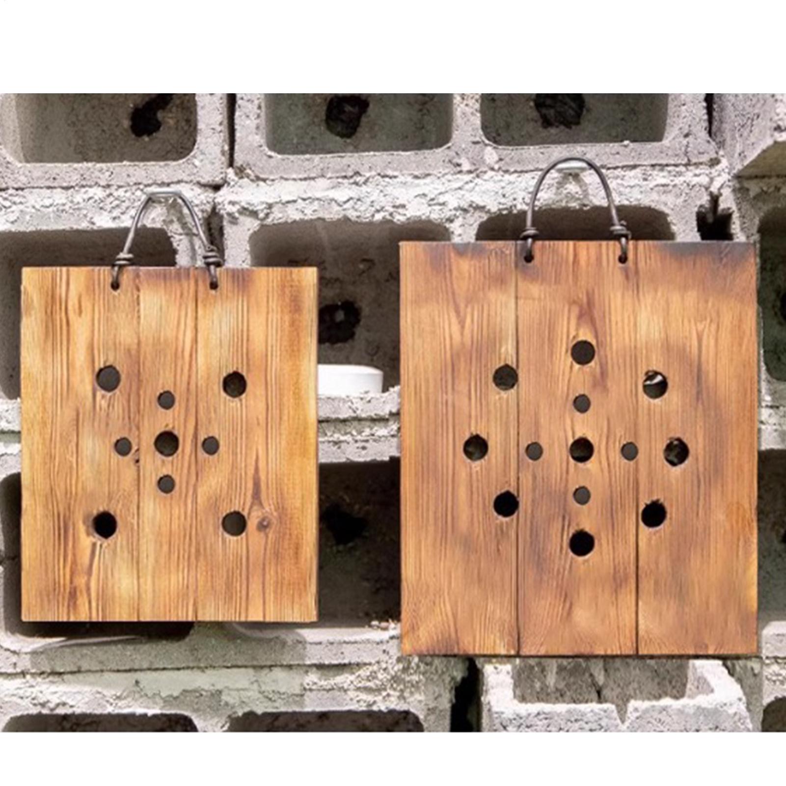 1Pcs Indoor Wood Staghorn Fern - Vertical Wall Planter บทวิจารณ์และราคา