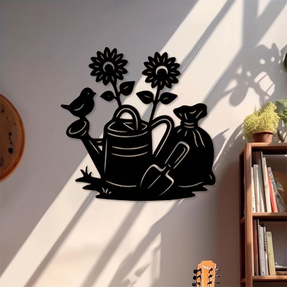 1Pcs Black Lacquered Metal Flo - Gardening Tools Vintage บทวิจารณ์และราคา