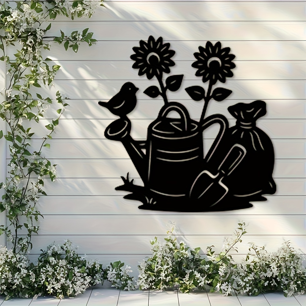 1Pcs Black Lacquered Metal Flo - Gardening Tools Vintage บทวิจารณ์และราคา