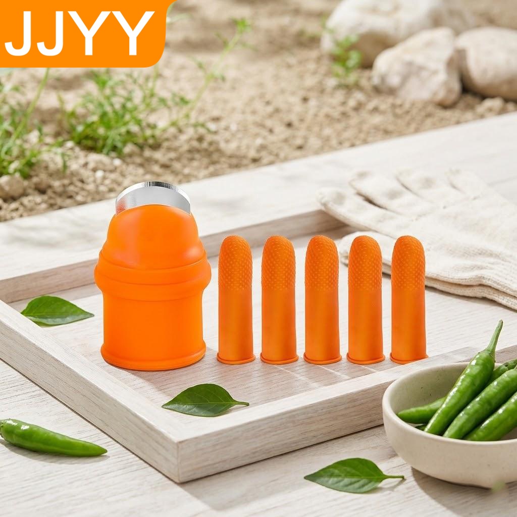 6PCS Silicone Thumb Knife Set  - Harvest Knife Garden บทวิจารณ์และราคา