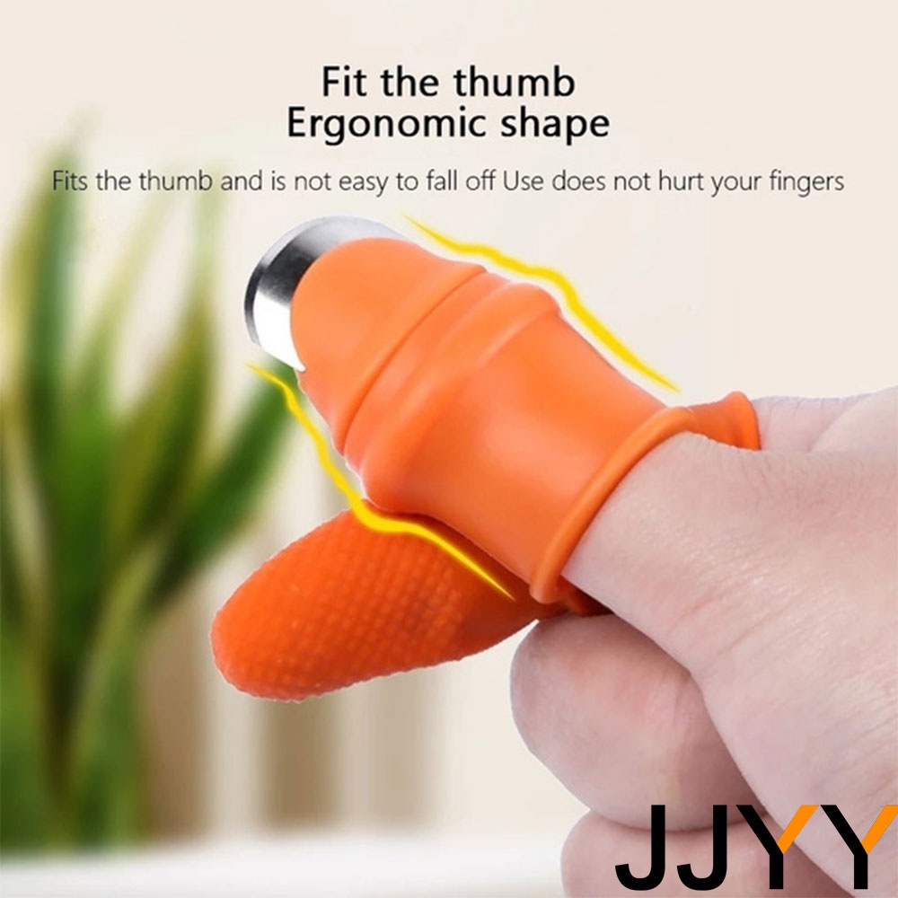 6PCS Silicone Thumb Knife Set  - Harvest Knife Garden บทวิจารณ์และราคา