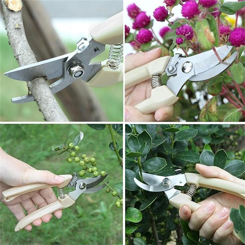 Stainless Steel Pruning Scisso - Gardening Tools To Cut Branches บทวิจารณ์และราคา