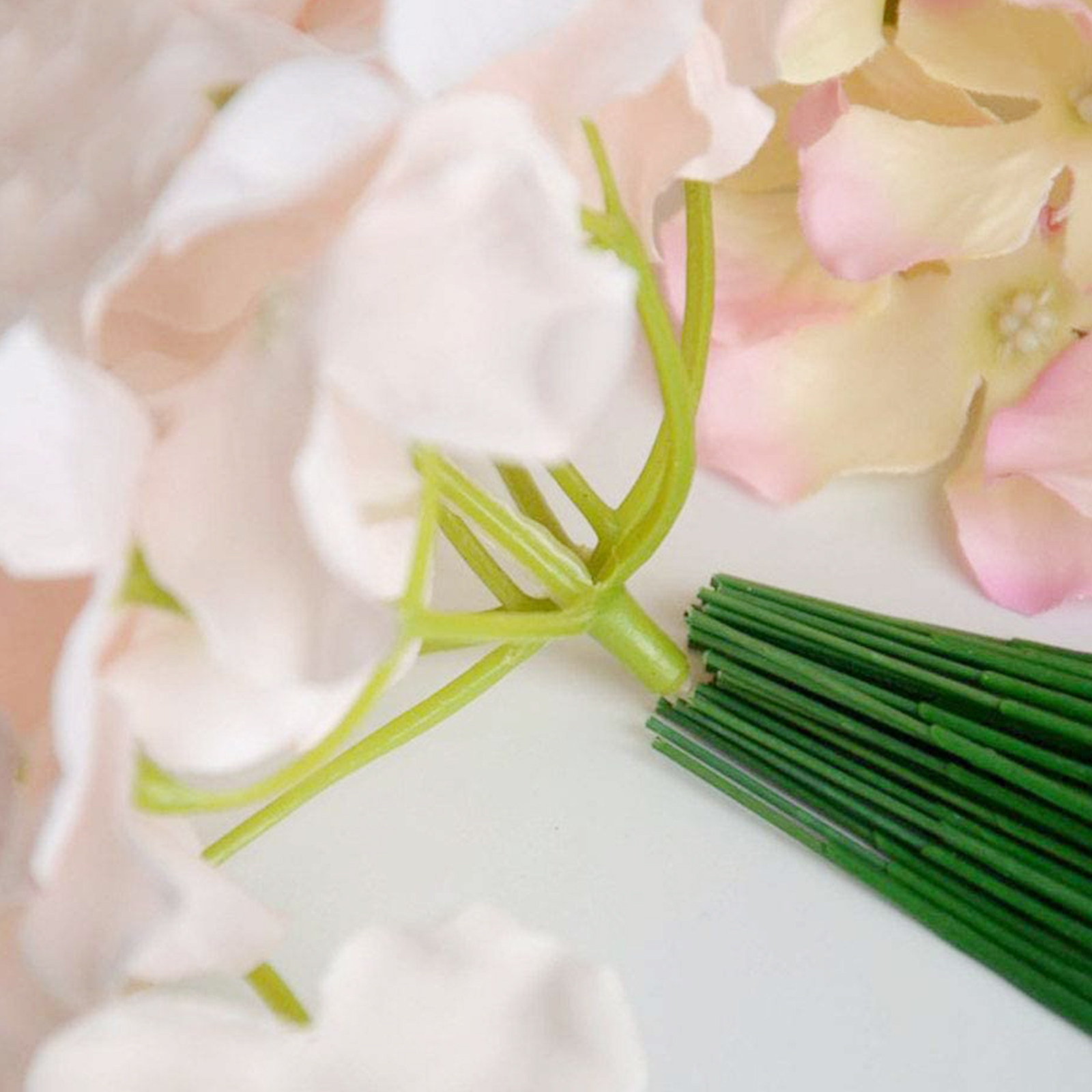 100Pcs Artificial Flower Stems - Gardening Tools For Home บทวิจารณ์และราคา