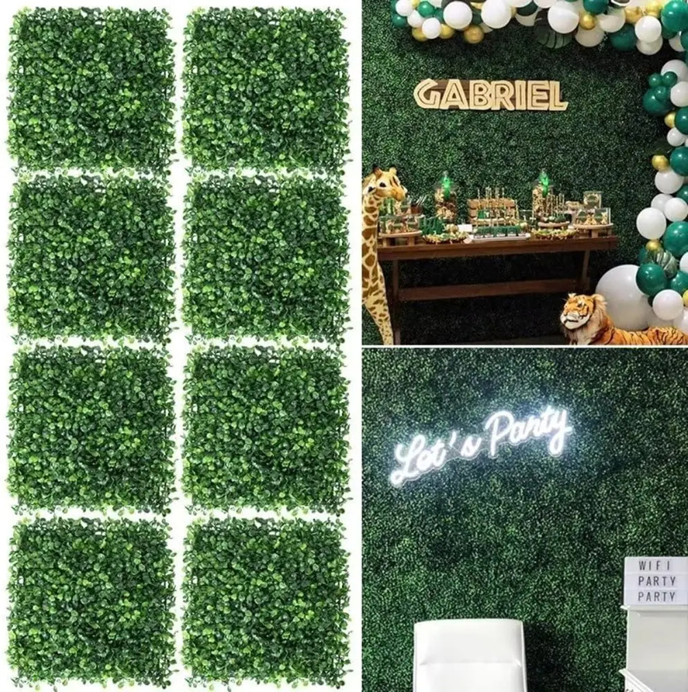 10 Pcs 25 CM Artificial Eucaly - Vertical Wall Planter บทวิจารณ์และราคา